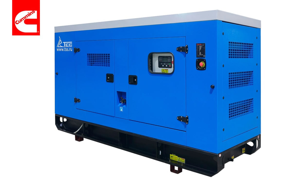 Дизельный генератор ТСС АД-108C-Т400-1РКМ15 в шумозащитном кожухе 045713