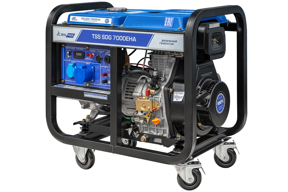 картинка Дизель генератор ТСС SDG 7000EHA